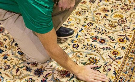 Camp Pendleton Oriental Rug Restoration