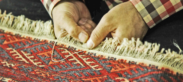 Fairbanks Ranch Afghan Rug Repair