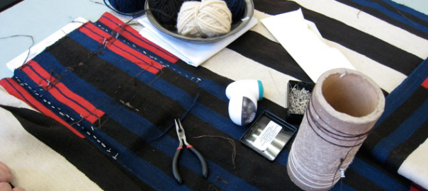 Navajo Rug Restoration Fairbanks Ranch